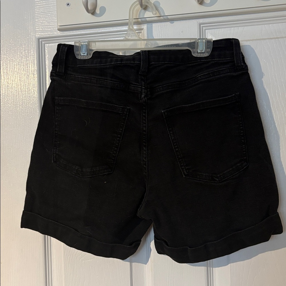 LC Lauren Conrad Black Jean Shorts - Picture 2 of 4